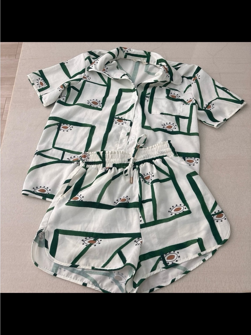 Commense Geometric Printed Set - Picture 3 of 6